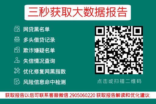 征信不行哪里可以贷款可靠的？这些错过就没了！原因可能有这些_蓝冰数据_第3张